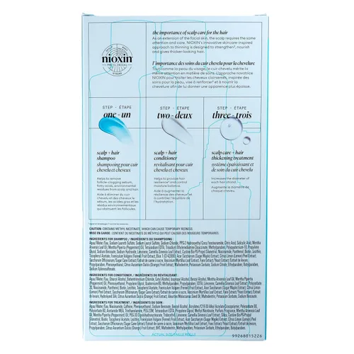 Miniatura 11 de Nioxin Kits de sistema, limpia, acondiciona, hidrata el cuero cabelludo sensible o seco, reduce la rotura del cabello