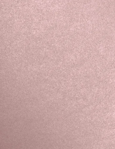LUXPaper Papel de 8.5 x 11 pulgadas, tamaño carta, rosa brumosa metálica, perla de Sirio, texto de 84 libras, 50 unidades
