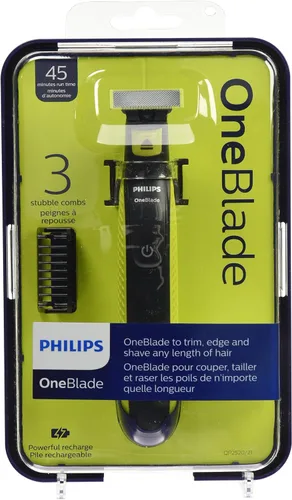 Miniatura 11 de Philips Recortadora y afeitadora eléctrica híbrida OneBlade QP2520