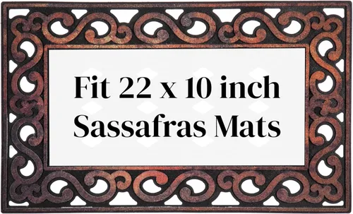 Miniatura 8 de Evergreen Flag Sassafras Bandeja para Alfombrilla de Puerta, Alfombrilla Todo Clima Resistente a la Intemperie para Entrada Interior y Exterior