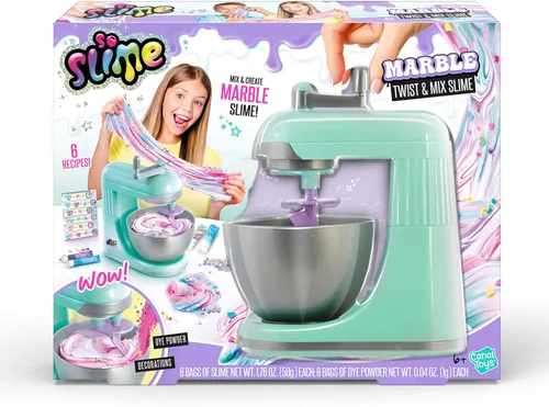 Miniatura 2 de Canal Toys So Slime Marble Twist N Slime Mezclador, Mezcla para Crear tu Propio Slime de Mármol, Aplasta, Estira y Gira para Efectos y Sensaciones