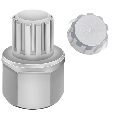 Miniatura 24 de Llave de tuerca de bloqueo de rueda de 11/15PT compatible con BMW, enchufe de tuerca de bloqueo de rueda AdaPTer, herramienta de extracción