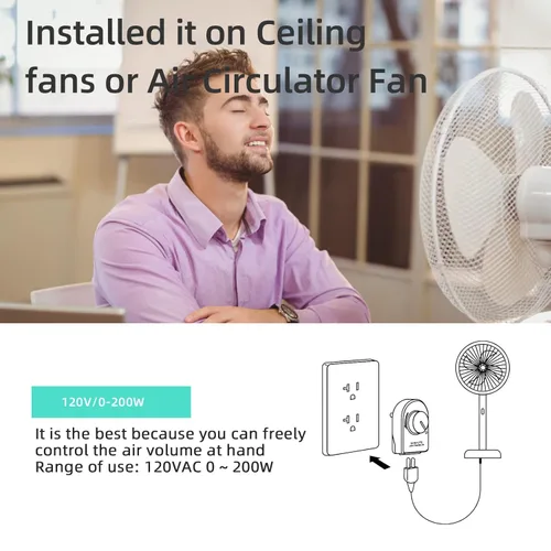 Miniatura 5 de Control de temperatura del soldador, ventilador eléctrico, ventilador eléctrico de fábrica, ventilador de ventilación, controlador de potencia