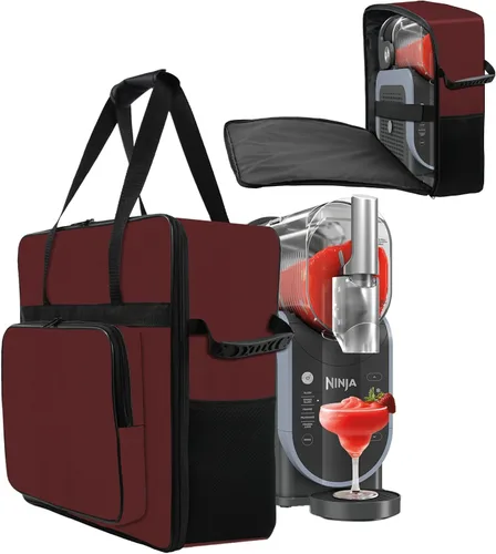 Miniatura 8 de Bolsa de transporte para máquina Ninja SLUSHi Slushie, portátil para exteriores, fabricante de bebidas congeladas, bolsa de viaje, diseño