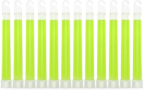 Swiss Safe Premium - Barras luminosas de 6 pulgadas extra brillantes, más de 12 horas de duración, listas para emergencias