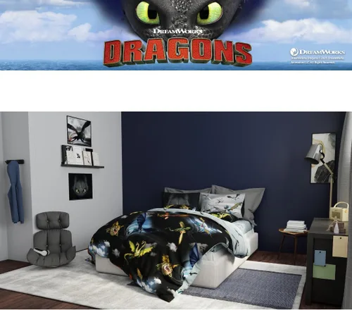 Miniatura 147 de Franco - Juego de edredón y sábanas supersuaves con funda, para niños, 7 piezas, tamaño matrimonial, Five Nights At Freddy's Cinco noches en Freddy's