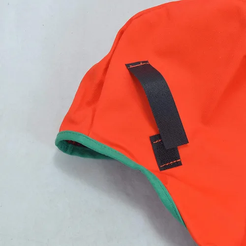 Miniatura 3 de RIVERWELD Capucha de soldadura Tela ignífuga para soldadores Match Soldadura Casco de soldadura Color naranja Equipo de seguridad de trabajo Naranja