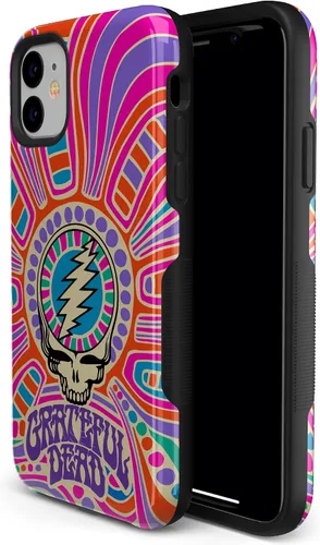 Miniatura 3 de Funda Casely para iPhone 11 Arte del Caos Calavera de Grateful Dead Diseño Protector Atrevido