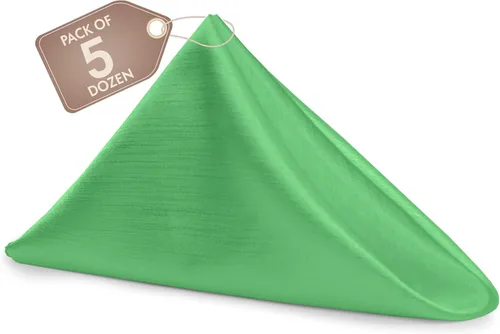 Miniatura 32 de Ultimate Textile -1 docena de servilletas reversibles Shantung Satin - Majestic - Servilletas de tela Majestic de 17 x 17 pulgadas, color marrón