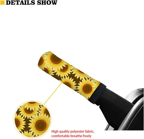 Miniatura 5 de Juego de 2 piezas set de accesorios interiores para coche, para las mujeres, hombres; cubierta de palanca de cambios/freno de mano, personalizada