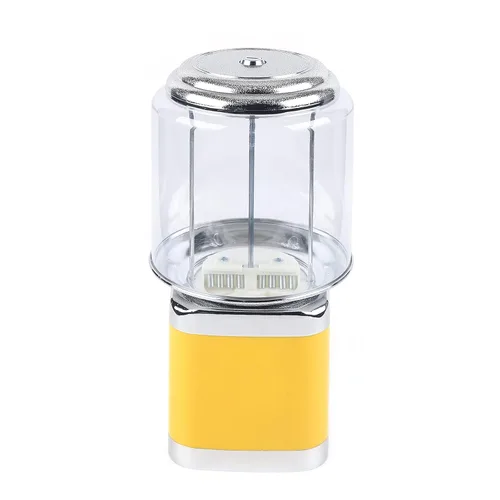 Miniatura 4 de Máquina expendedora de dulces para dispensador automático de dulces pequeños para el hogar o la máquina expendedora comercial (amarillo)