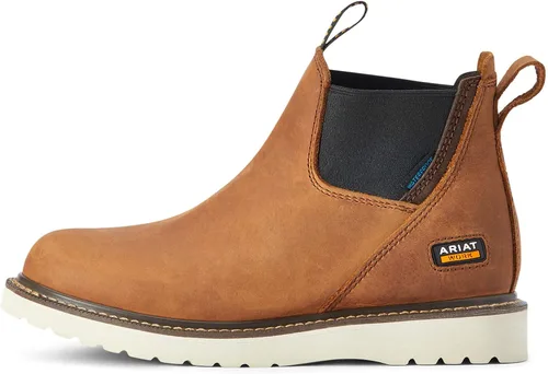 Miniatura 2 de ARIAT womens Rebar Wedge Chelsea Waterproof Work Boot