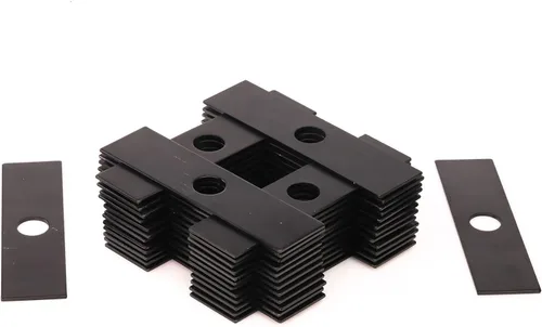 Miniatura 15 de Cuchillas de bordeadora de 8 x 2 pulgadas de diámetro de orificio de 1 pulgada de repuesto para Ryobi 613223, Echo 720-237-001, Stihl 4133-713-4101