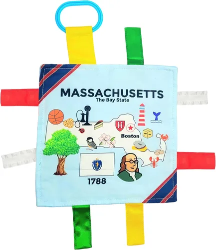 Miniatura 17 de Baby Jack & Co - Cochecito de juguete para bebés de 8 x 8 pulgadas, juguete para bebés, juguetes arrugados para desarrollar cinco sentidos, aprende