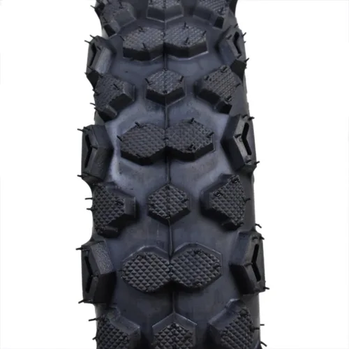 Miniatura 5 de Combo Knobby Neumático con tubo interior 3.00-10 (80/100-10) delantero o trasero Trail Off Road Mini Trail Dirt Pit Bike Motocross Razor 50cc-125cc