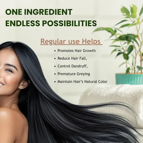 Miniatura 5 de Hebhac Herbals - Polvo Amla para el cuidado del cabello y la piel, 4.02 oz Polvo de grosella espinosa india para mascarilla capilar, limpieza
