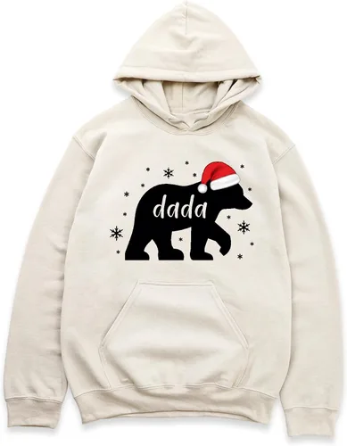 Miniatura 6 de Sudadera de Navidad a juego con texto en inglés "Mama Bear Dada Bear", pijama de Navidad para la familia, regalo para papá o mamá, sudaderas