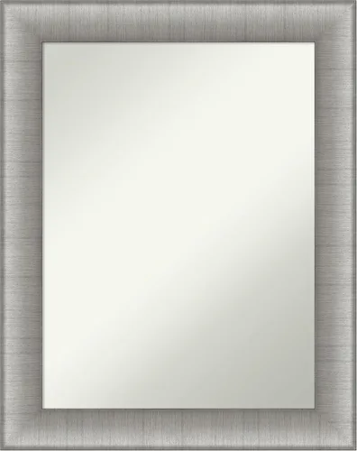 Miniatura 26 de Amanti Art Espejo de pared, elegante espejo con marco de miel cepillada para decoración de pared o uso como espejo de baño para sobre el fregadero