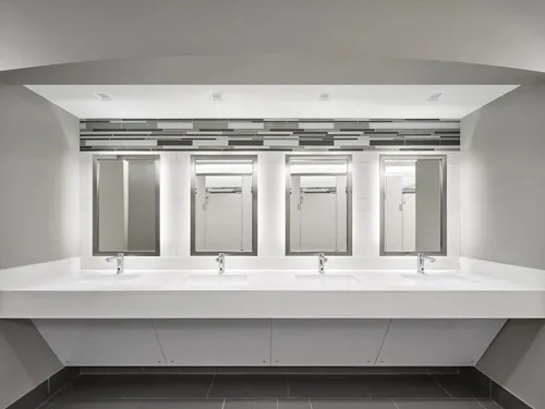 Miniatura 2 de Moen 8559 Align M-Power - Grifo electrónico para lavabo de baño, sin contacto, manos libres, funciona con sensor, cromado Cromo