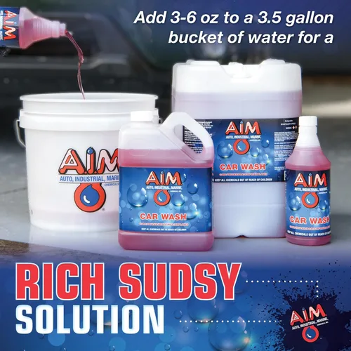 Miniatura 7 de AIM Chemicals - Champú de auto con fórmula de alta espuma, champú profesional para lavado de autos compatible con revestimientos de cerámica, ideal