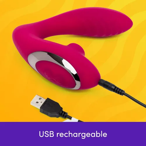 Miniatura 6 de Lovehoney Condulge - Juguete de succión de clítoris – Juguete sexual vibrante para estimulación doble de clítoris y punto G – Vibrador de succión