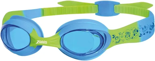 Zoggs Gafas de natación Little Twist para niños | Protección UV antivaho | Sello de silicona suave, puente nasal flexible y correa de fácil ajuste