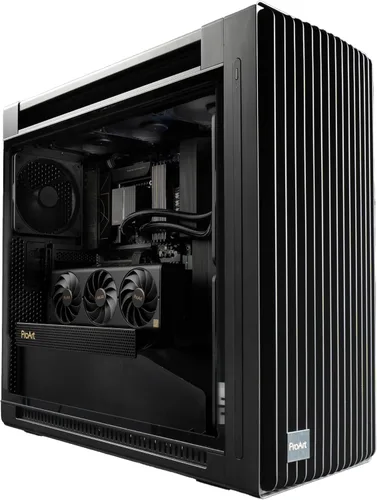 Miniatura 21 de ASUS ProArt PA401 Wood Edition - Carcasa ATX con panel de malla beige, soporte de GPU de hasta 12.402 in, soporte de radiador de 9.449 in