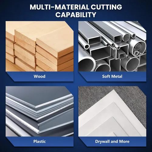 Miniatura 5 de Juego de 50 cuchillas multiherramienta: hojas de sierra oscilantes y cuchillas multiherramienta para madera y metal blando con interfaz