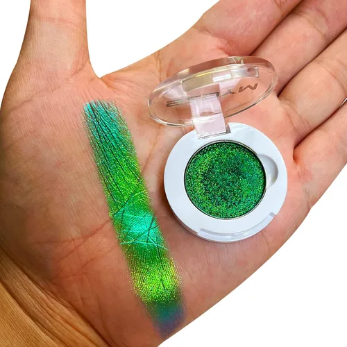 Miniatura 14 de Sombra de ojos multicromo, sombra de ojos multicromo, 100% vegano y libre de crueldad, camaleón duradero y hecho a mano, 0.07 oz de sombra de ojos