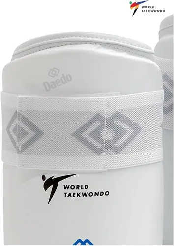 Miniatura 2 de DAEDO WT - Protector de antebrazo de Taekwondo, aprobado oficialmente para competiciones internacionales, protección ligera y cómoda