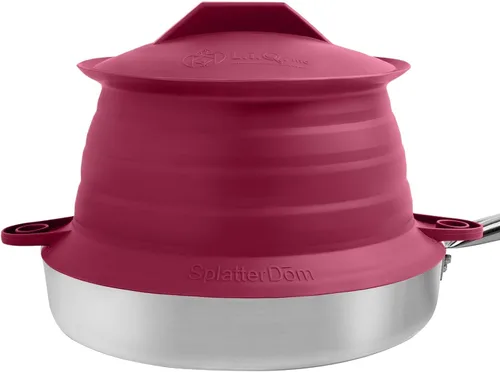 Miniatura 43 de L.I.Q - Protector de salpicaduras de silicona, se adapta a macetas de 8 y 10 pulgadas (20 y 9.8 in), apto para microondas y duradero, incluye tapa