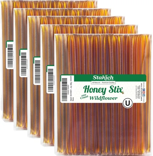 Miniatura 11 de Stakich Stix de Miel de Flor Silvestre (100 Stix)