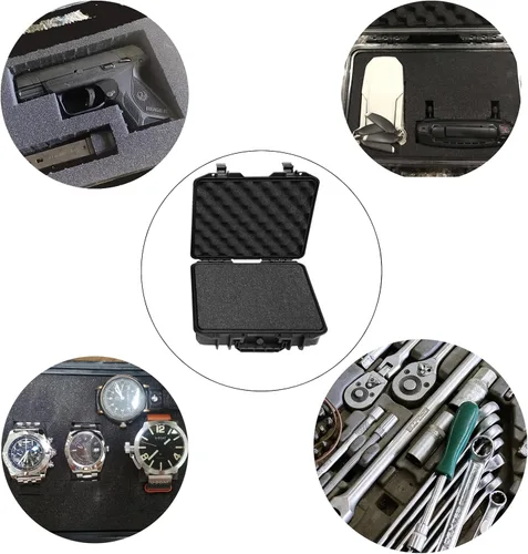 Miniatura 5 de Ant Mag Funda rígida impermeable con espuma Pick & Pluck - Interior de 9.2 x 6.5 x 2.7 pulgadas - Caja protectora de almacenamiento de viaje