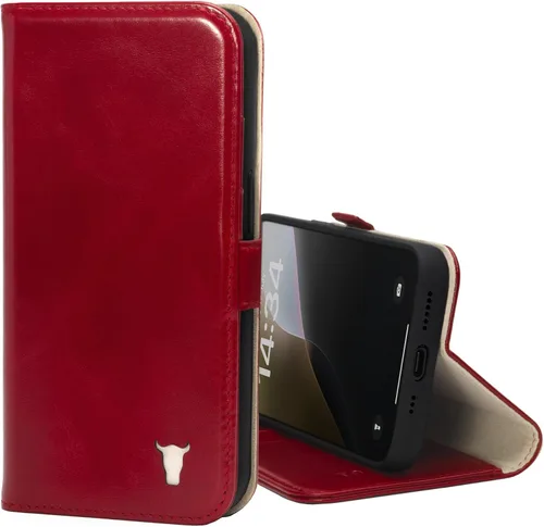 Miniatura 7 de TORRO Funda de cuero compatible con iPhone 17e y iPhone 16e (6.1 pulgadas 2026/2025) - Funda de cuero premium tipo cartera con soporte y ranuras