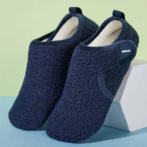 Miniatura 2 de Heiiwarm Pantuflas de invierno cálidas para interiores, ligeras, para el dormitorio, calcetines descalzos para la casa (bebéniño pequeñoniño grande)