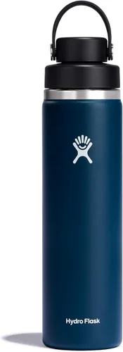 Miniatura 64 de Hydro Flask Botella de agua – Acero inoxidable aislado – Tapa de boca ancha para chug, antiderrames, a prueba de fugas en rocío de 40 onzas Dew