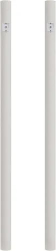 Miniatura 8 de Solus SP7-320NCA-BK-2PK Poste de lámpara de entierro directo para exteriores de 7 pies con sensor fotográfico del atardecer al amanecer, se adapta a