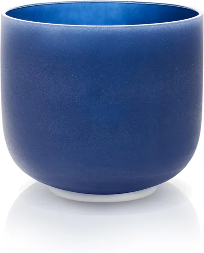 Miniatura 17 de ALIOTH Rojo C nota raíz chakra cristal cantando cuenco 8 pulgadas con sonido Bowl Suede Striker para yoga Nota C roja