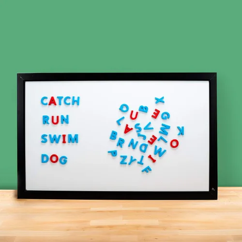 Miniatura 3 de Educational Insights imanes con la letras del alfabeto con códigos de colores AlphaMagnets Uppercase (caja de 42).