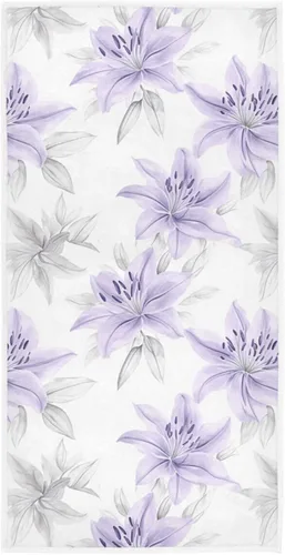 Miniatura 16 de Pfrewn Toallas de mano doradas a rayas negras de 16 x 30 pulgadas, toalla de baño rústica de Navidad, invierno, ultra suave, altamente absorbente