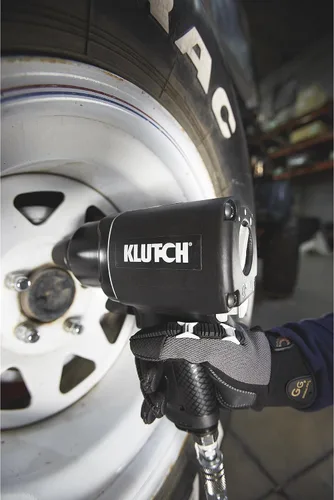 Miniatura 8 de Klutch Llave de impacto neumática: accionamiento de 3/4 pulgadas, 7 CFM, 1,500 pies.-Lbs. Torque