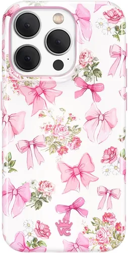 Miniatura 77 de VELVET CAVIAR Funda para iPhone 15 Pro, compatible con MagSafe, probada en caídas de 10 pies, con purpurina Galaxy Purpurina (Galaxy glitter)