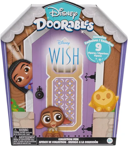 Miniatura 5 de Disney Doorables Just Play - Figura coleccionable de bolsa ciega para coleccionistas de deseos, juguetes para niños de 5 años en adelante