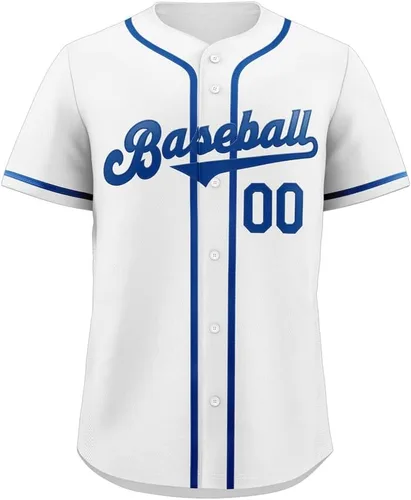 Miniatura 13 de Camisetas de béisbol personalizadas para hombres, mujeres, niños, camisetas con botones, personalizadas, número de nombre impreso o cosido