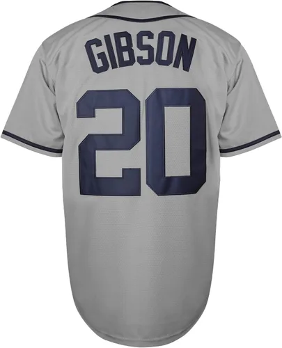 Miniatura 3 de Josh Gibson Jersey, 20 Homestead Grays Negro Liga Nacional Camiseta de Béisbol, Camiseta deportiva cosida S-3XL