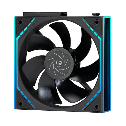 Thermalright TL-M12QR - Ventiladores de carcasa inversa de PC de 4.724 in, ventiladores PWM ARGB, refrigeración silenciosa de 1500 RPM, cadena de
