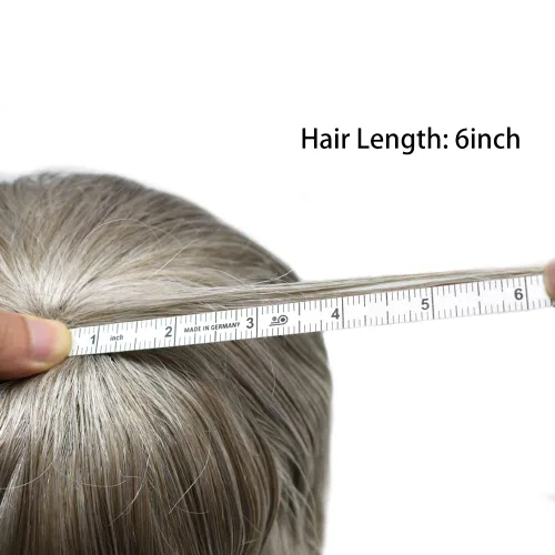 Miniatura 82 de Toupee para hombres nudos blanqueados hombres toupee hairpieces europeo virgen sistema de reemplazo de cabello humano suave encaje francés hombres