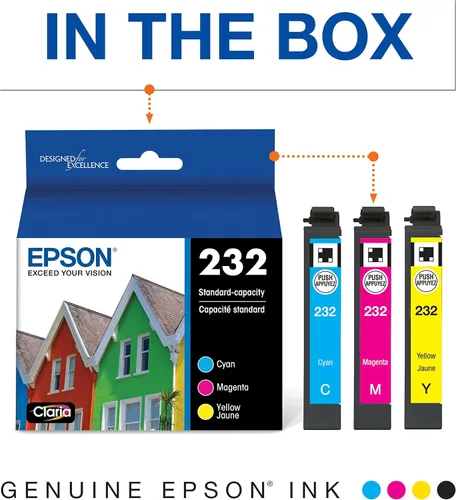 Miniatura 6 de Epson Cartucho de tinta negra T232, capacidad estándar y cartuchos de tinta combinados de colores T232, capacidad estándar