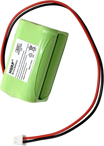 Miniatura 5 de HQRP Paquete de 5 baterías de respaldo de 4.8 V compatibles con E-XP2RBW, ANIC1117, D-AA500 BL93NC487 BL93NC484 BAA48R Lithonia E-conolight Unitech