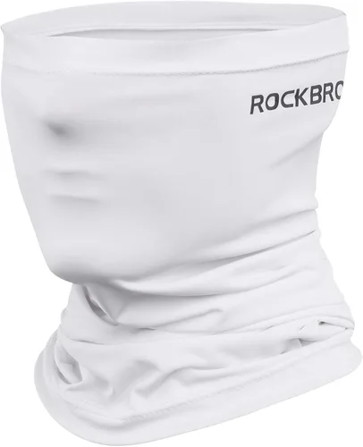 Miniatura 14 de ROCKBROS Polaina refrescante para el cuello, bandana para hombres, polainas de cuello de verano, media cara, bufanda, protección solar UV
